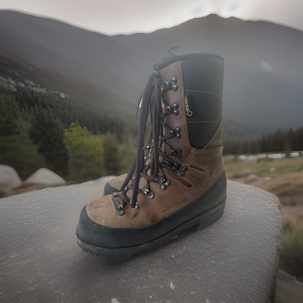 Meindl Hoffman Eureka 10" EH Lineman Insulated Boots 5046-55 Size 8D Steel Toe